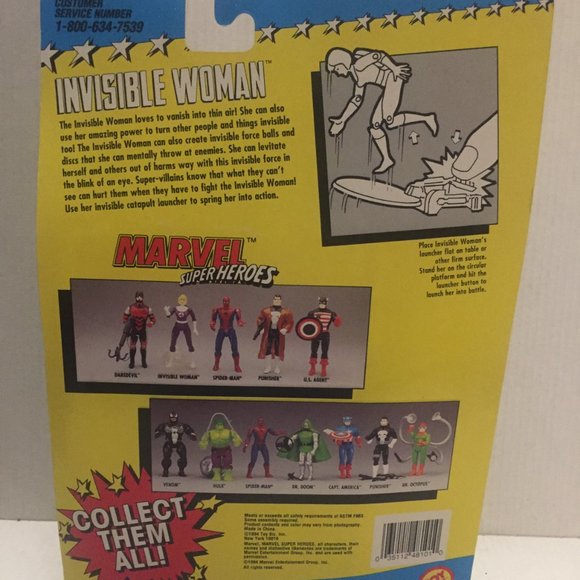 NEW Marvel Fantastic Four Invisible Woman 5'' Action Figure - Picture 6 of 6